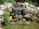 Waterfall Into Pond